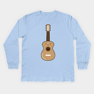 Ukulele Kids Long Sleeve T-Shirt